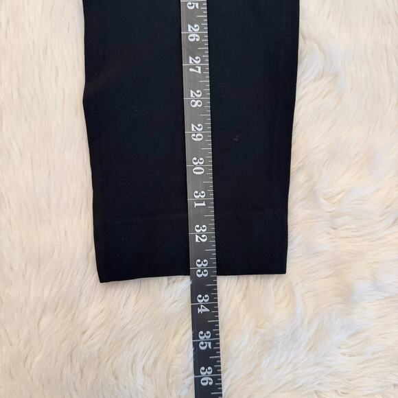 Chloe Black Straight Leg Ankle Silk Pants 36 (Size 4) - Picture 8 of 12